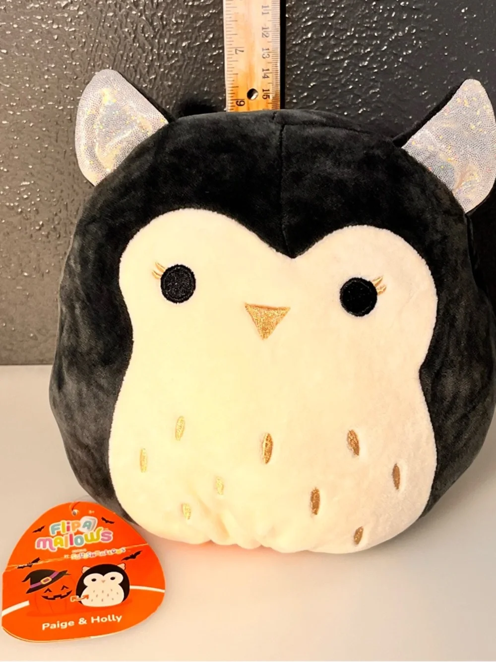Kids Orange Pumpkin Plush Costume Hat - Halloween Jack-O'-Lantern